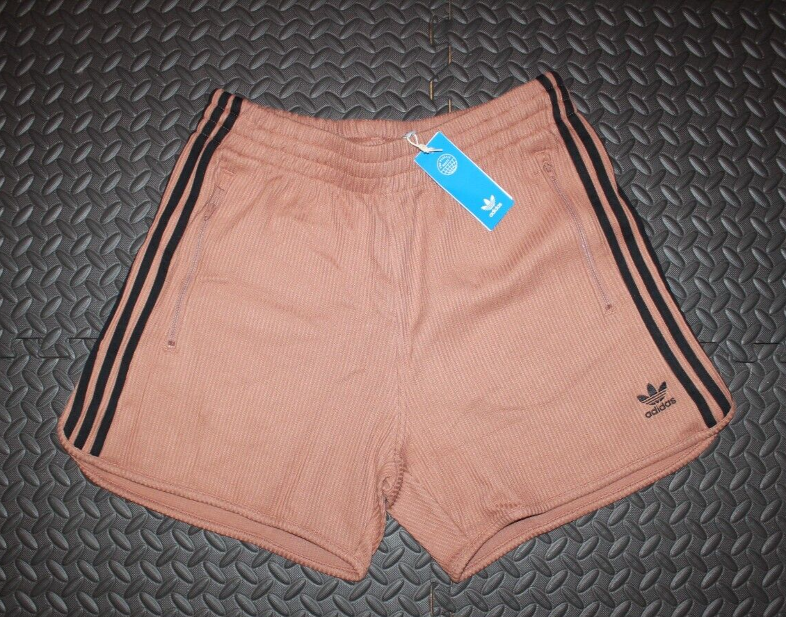 NEW MENS ADIDAS ORIGINALS WAFFLE BECK TREFOIL SHORTS ~SIZE
