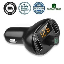 Dispositivo Bluetooth Para Carro Auto Para Poner Musica Cargar El Celular FM