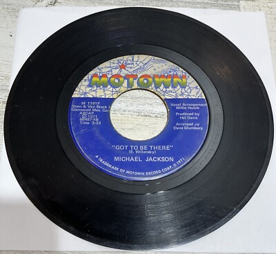 MICHAEL JACKSON GOT TO BE THERE/MARIA  (YOU WERE THE ONLY ONE) (VG) 45 RECORD