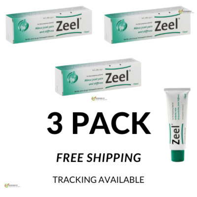 Zeel Heel Arthritis Homeopathic Solution Ointment 50g Joint Gonarthrosis 3 PACK