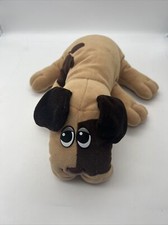 Vintage Tonka Pound Puppies 18" Large 1985 Stuffed Dog Puppy Plush Faun Brown Ta