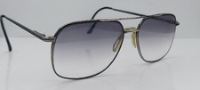 Vintage Stetson Zyloware 058 Gunmetal Pilot Metal Sunglasses FRAMES ONLY