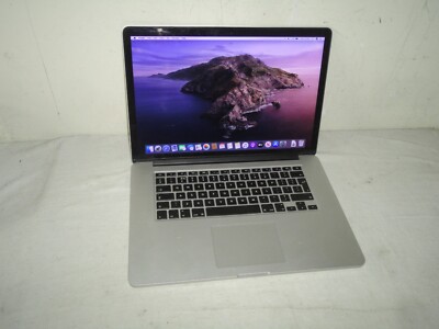 Apple MacBook Pro A1398 Retina 15  Core i7 256GB SSD 8GB Mid 2012 Catalina