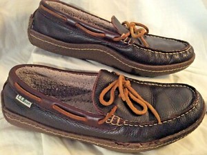 ll bean mens moccasin slippers