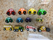 Melissa & Doug  Wooden Cars & Trucks  Lot of 12