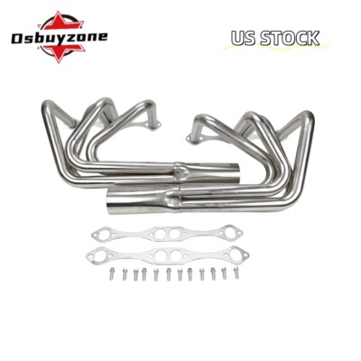 for Small Block Chevy SBC V8 Stainless Steel T- Bucket Sprint Roadster Headers