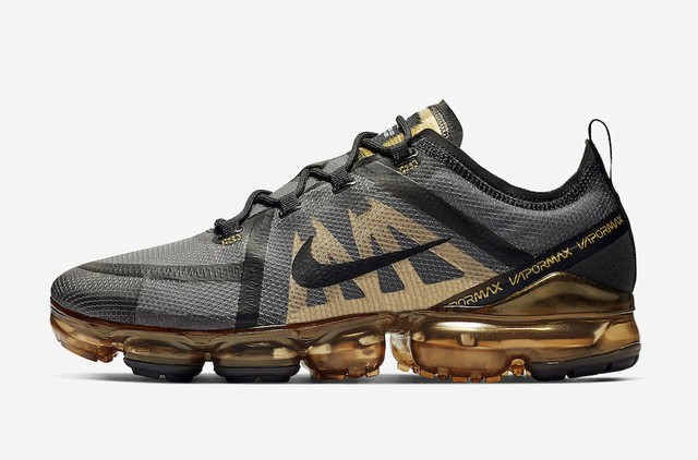 Nike Air VaporMax 2019 Black Gold for 
