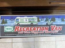 HESS 1998 Recreation Van with Dune Buggy and Motorcycle! New In Box