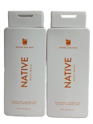 2X Native Body Wash Spiked Egg Nog 18 Oz. Each 