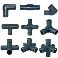 Move and stic Zubehör Kupplung Kletterturm Spielgerüst Kupplungen titangrau