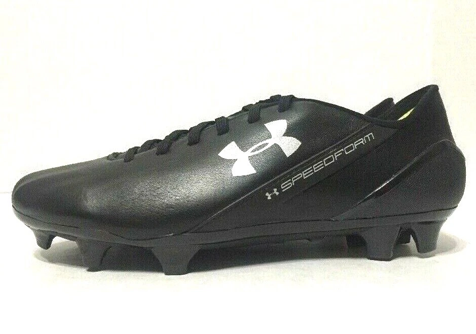 Under Armour Speedform CRM FG Soccer Cleats Black Leather Mens Choose Size - Image 4 of 4