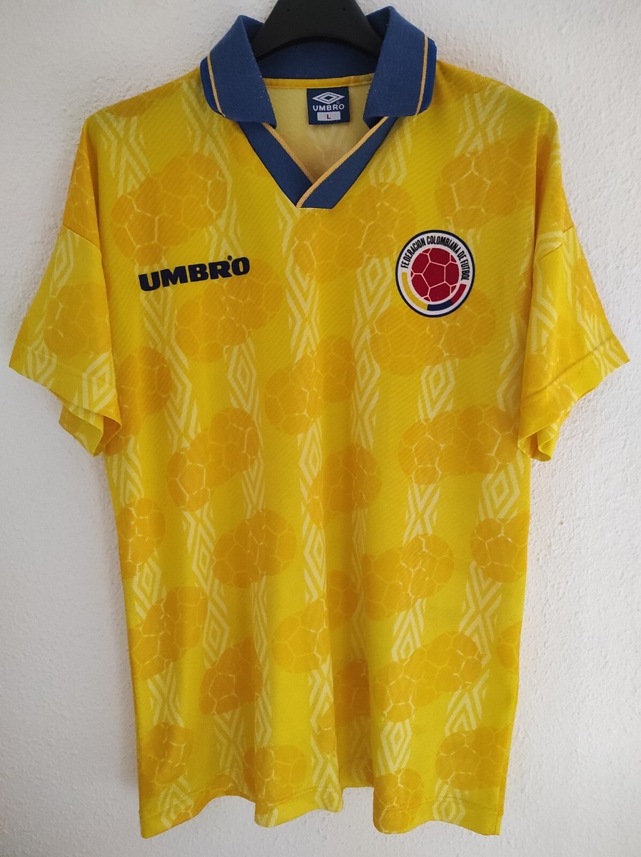 UMBRO コロンビア代表 シャツ Lサイズ1994南米アンブロ UMBRO コロンビア代表 シャツ Lサイズ1994南米アンブロ UMBRO
