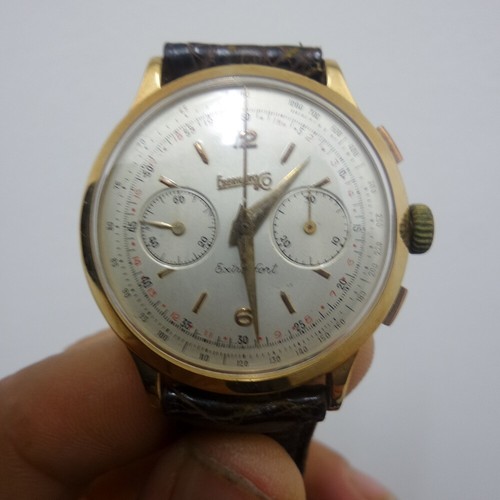 Eberhard Extra Fort in oro 18 K. anni 50 Cal. 14000 R.COLONNE | eBay