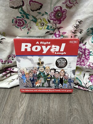 A Right Royal Laugh - Königliche Familie Quiz Brettspiel - Inhalt Neu & Versiegelt