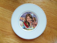 Vintage OZZY OSBOURNE Blizzard of Oz 6" Ceramic Plate BLACK SABBATH