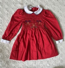 polly flinders smocked dress