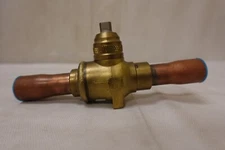 HENRY - 1" Solder HVAC Refrigerant Refrigeration Ball Valve - 500 PSIG WP 904300