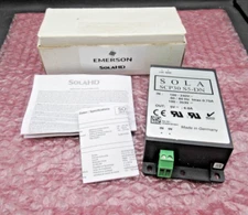 Emerson SCP30S5-DN Power Supply SOLA HD, 100-240V, 50/60Hz, 0.75A *NEW*