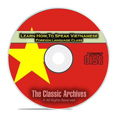 Learn How To Speak Vietnamese, Fast Foreign Language Training Course, CD E23
