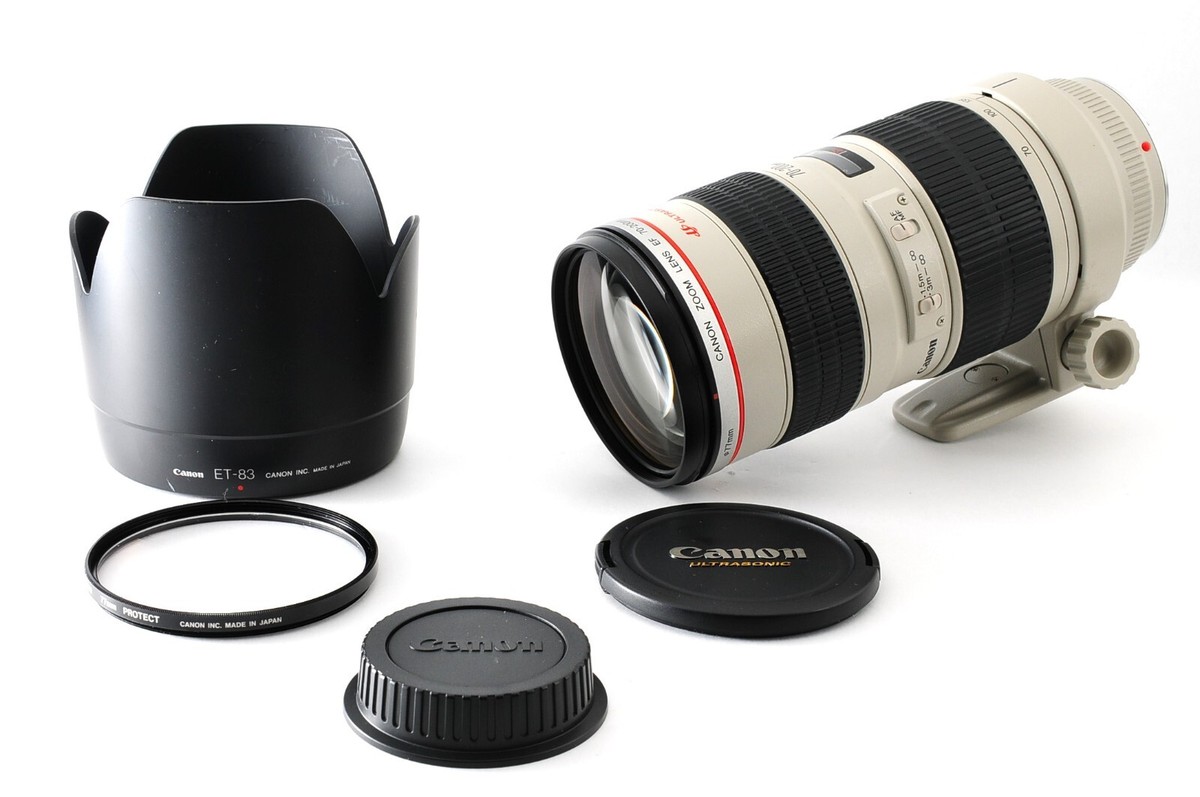 Canon EF 70-200mm F2.8 L USM ZOOM LENS ULTRASONIC #1024 | eBay