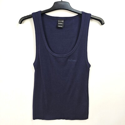 Urban Outfitters - iets frans... Rib Vest Top - Navy - XL