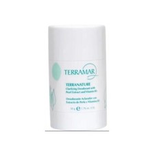 TERRAMAR Clarifying, Deodorant with Pearl Extract and Vitamin B FREE SHIPPING 