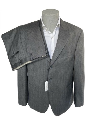 Abito uomo Confitalia, grigio spigato DROP 6 in Pura Lana, sconto 60%. |  eBay