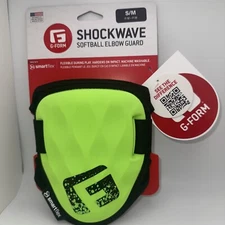 G-Form Shockwave Softball Elbow Guard Limited Edition Neon Green S/M NEW