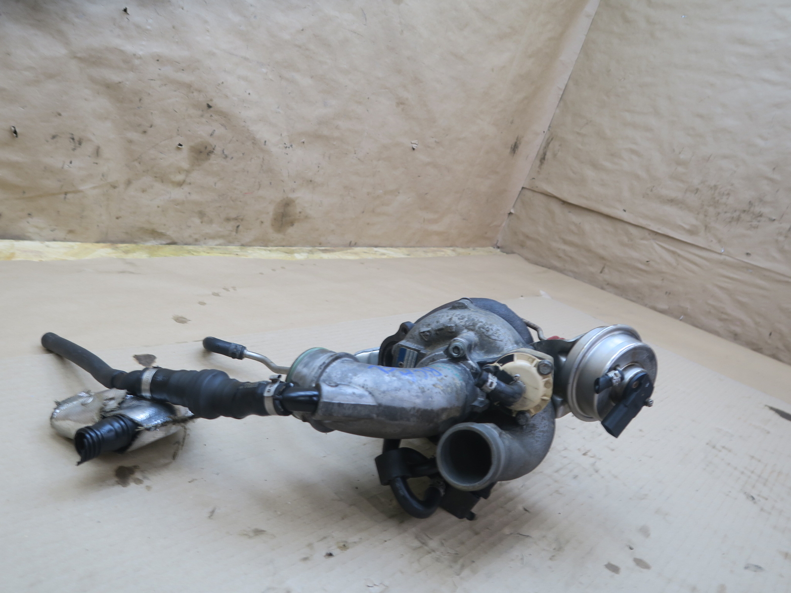 03-10 BENTLEY CONTINENTAL GTC GT FLYING SPUR 6.0L LEFT SIDE TURBOCHARGER ASSY