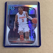 2022-23 Bowman University Chrome Basketball U #33 Judah Mintz Refractor Card A49