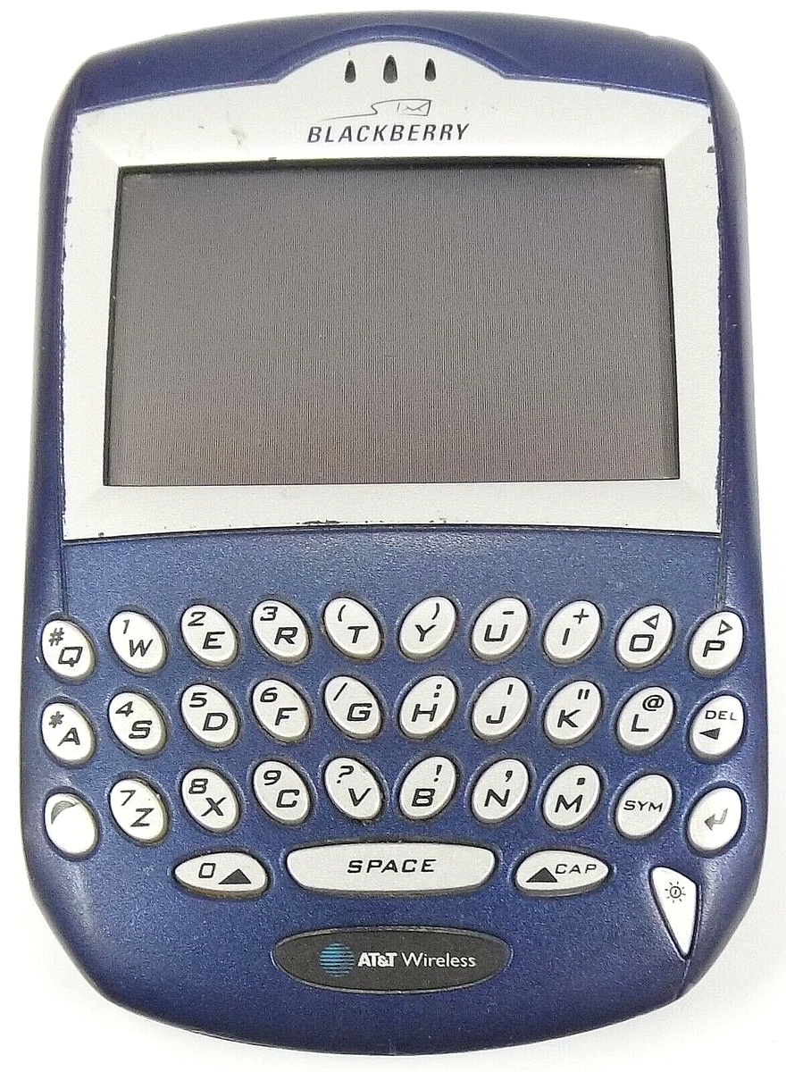 BlackBerry 7280 - Blue and Gray ( Verizon ) Very Rare RIM