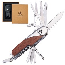 LAGUIOLE Taschenmesser Multitool Messer mit 11 Funktionen Gürteltasche Outdoor LAGUIOLE Taschenmesser Multitool Messer mit 11 Funktionen Gürteltasche Outdoor