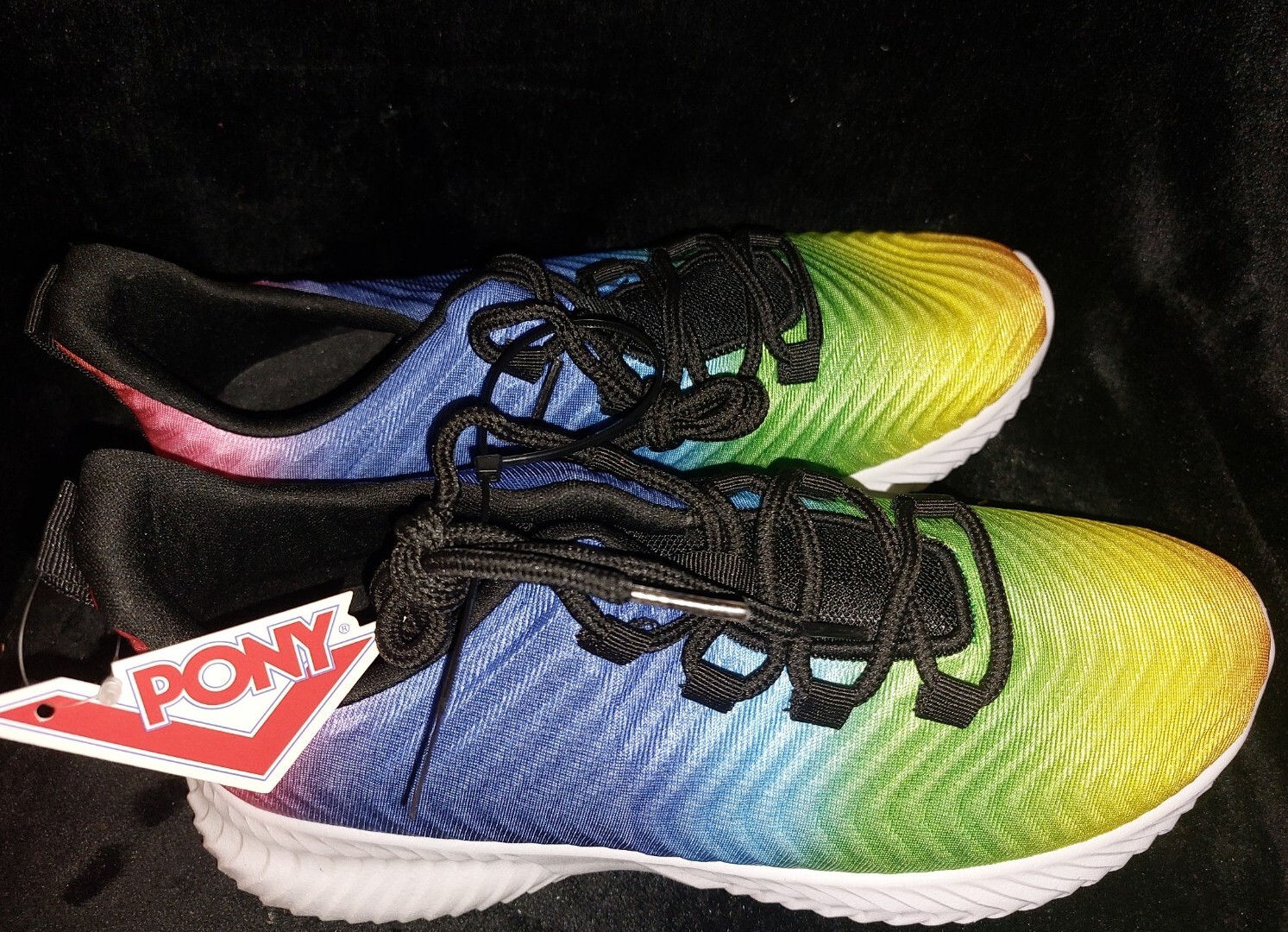 PONY SNEAKERS DONNA ARCOBALENO LAVA OMBRE 536511 TAGLIA 7 5