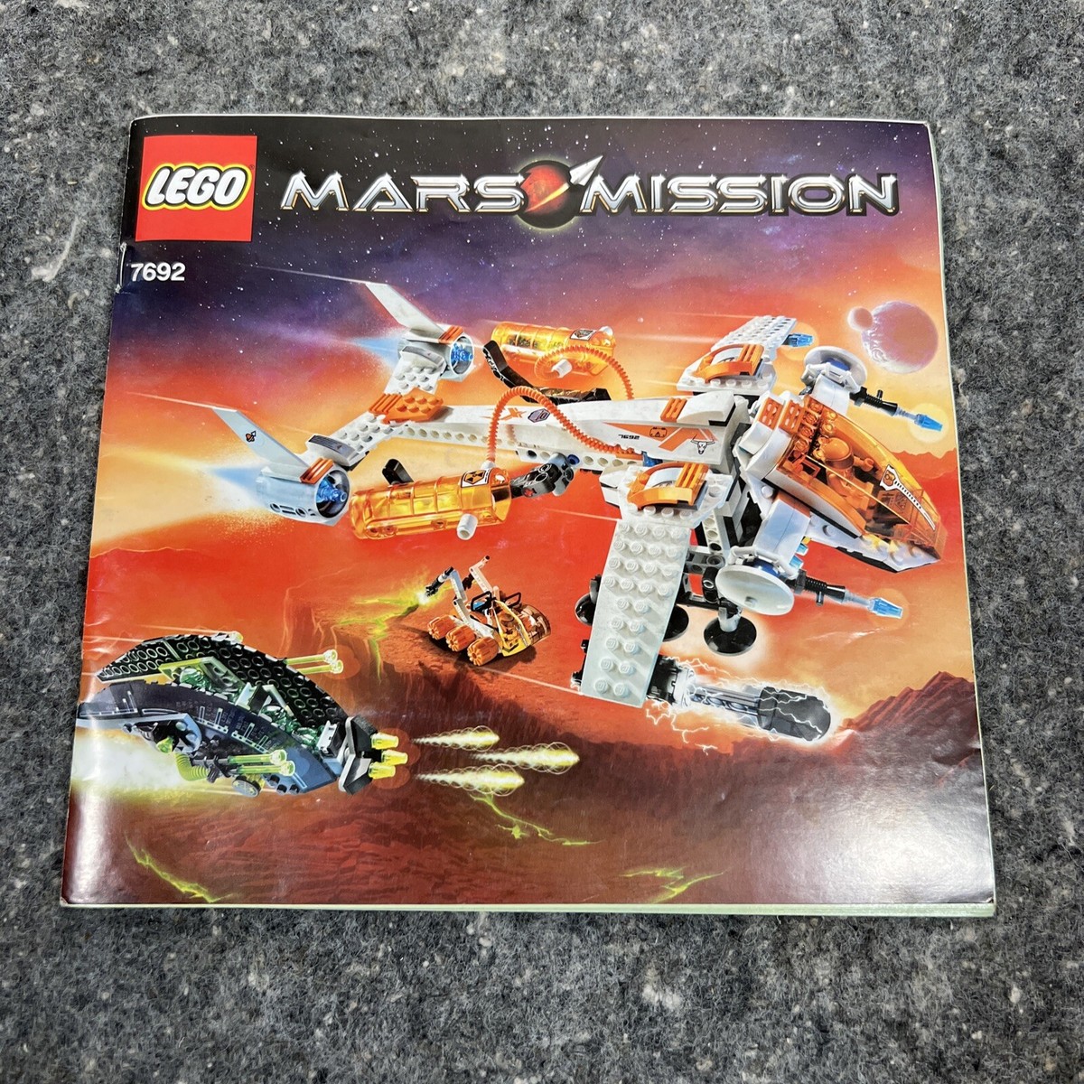 Lego Mars Mission MX-71 Recon Dropship (7692) - instruction