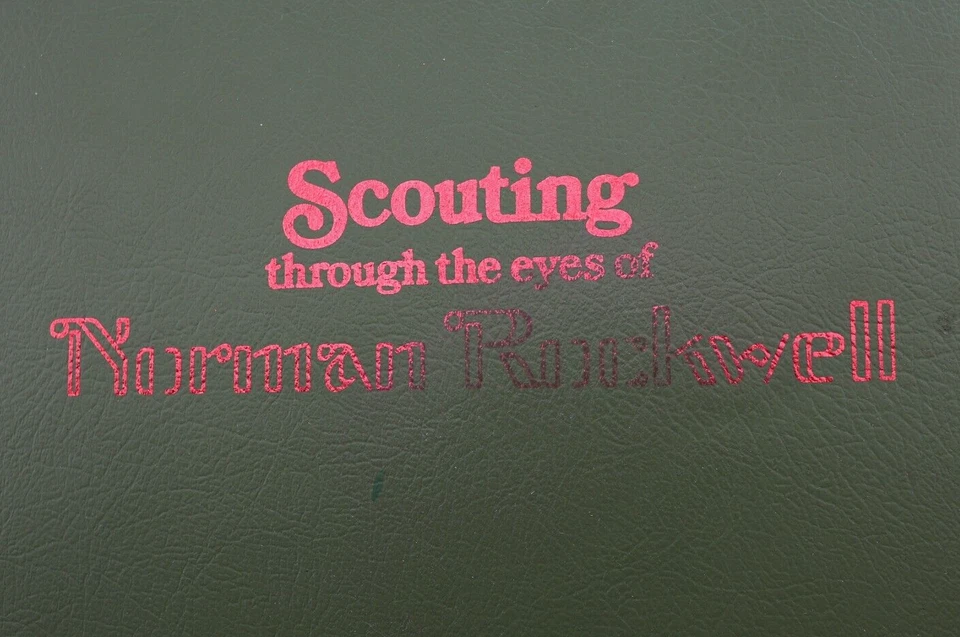 BOY SCOUTS FDC 1979 853A-8597J Norman Rockwell 50 Covers Liberia ALBUM scouting - Image 3 of 4