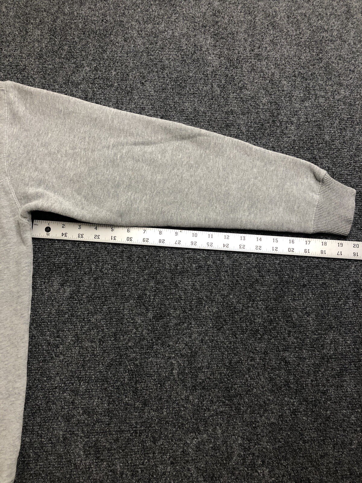 Fila Grey Basic Pullover Crewneck Sweatshirt Loun… - image 8