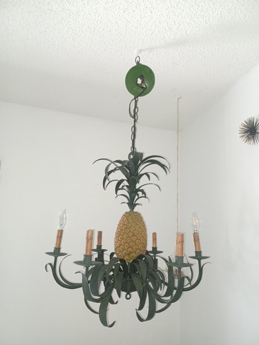 PINEAPPLE SHAPED CHANDELLIER - FRANCE CIRCA 1950