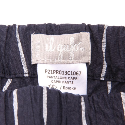 3116AR pantalone bimba IL GUFO girl kids trousers blue - Imagen 4 de 4