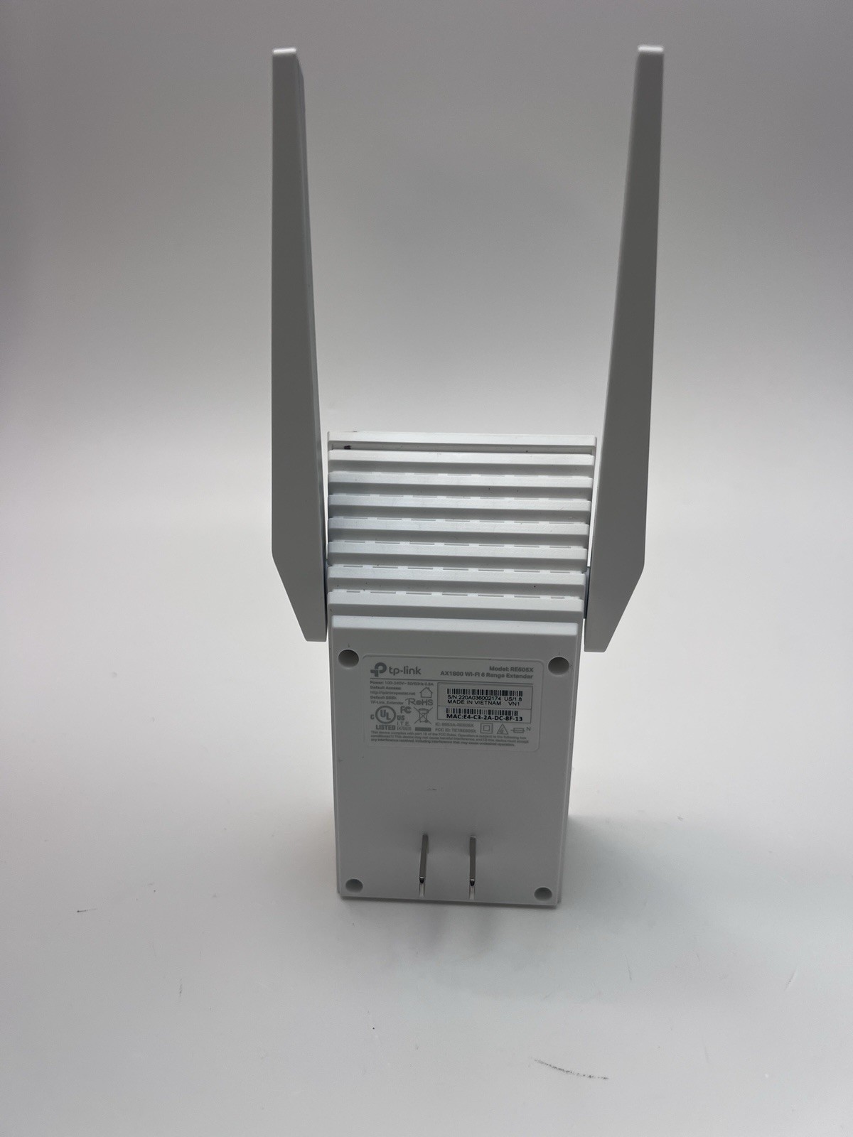 TP-Link AX1800 WiFi 6 Router Range Extender RE605X