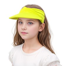 Kids Visor Sun Hat Adjustable Girls Tennis Hat Sports Boys Visor Cap UPF 50 ...