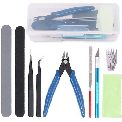 9PCS for Gundam Modeler Basic Tool Set Craft Car Model Hobby Building Repairing