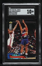 1994 Collector's Choice Gold Foil Signature Charles Barkley SGC 10 GEM HOF 00ur