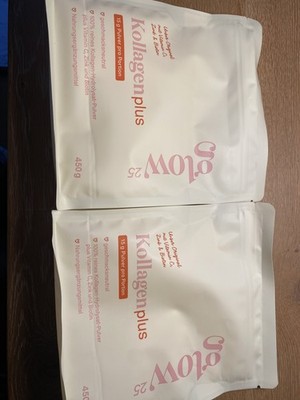 Glow25  Kollagen Plus Pulver, 2er - Pack, Je 450g - Das Original
