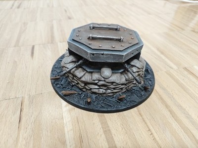 Forgeworld Warhammer 40k Bunker Pillbox Gut Bemalt Astra Militarum
