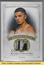 2016 Goodwin Champions Memorabilia Premium Series Randy Caballero #M-RC READ 5l1
