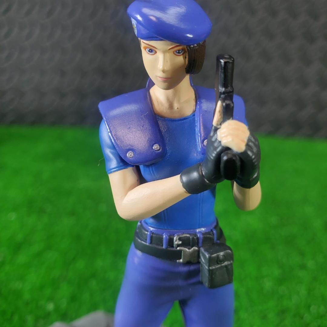Resident Evil Biohazard Jill Valentine Figure Digital Watch Clock