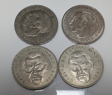 4 Coin Lot 2 Deutsche Mark Coin - Germany 1978-1988