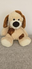 Aurora World Plush Teddy Bear Spotty Sitting Puppy Dog Soft Toy 