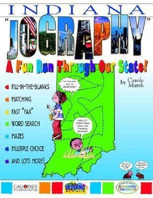 Indiana ''Jography'' : A Fun Run Through Our State! Paperback Carol