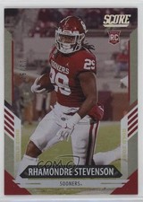 2021 Score Rookies Gold Zone 13/50 Rhamondre Stevenson #386 6o3